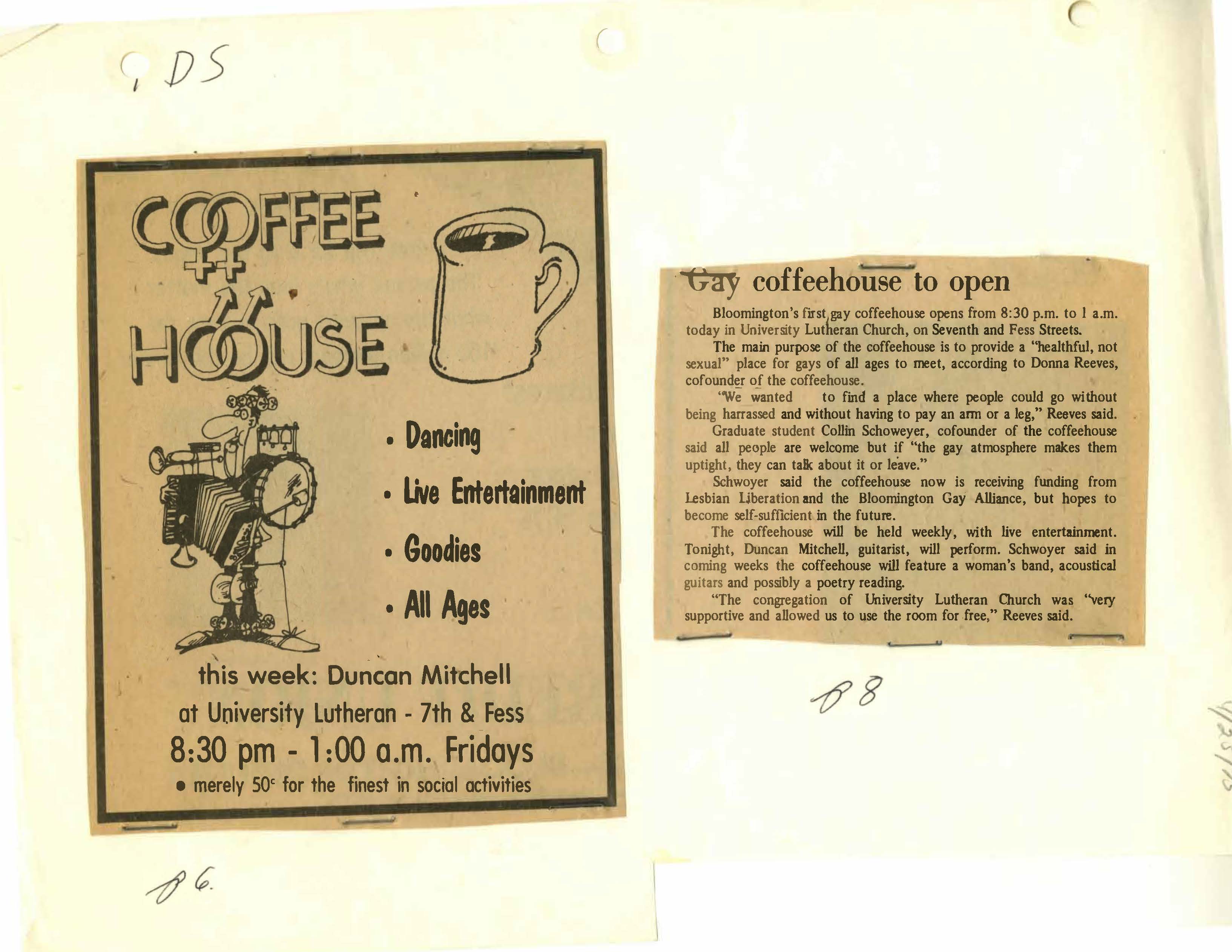 Gay Coffeehouse